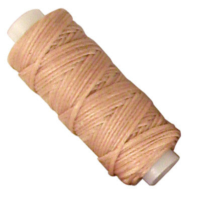 Maine Thread, Braided Waxed Cord, 70 yard spool, Granite
